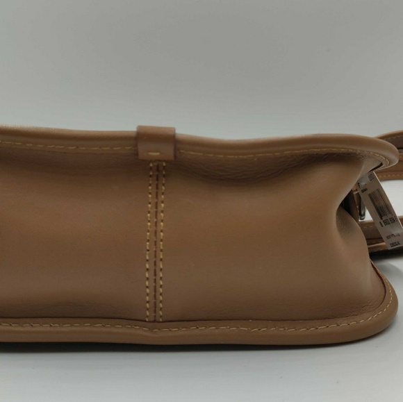 NEW! COACH x DISNEY Patricia Ears Saddle Bag Brown - Picture 4 of 8